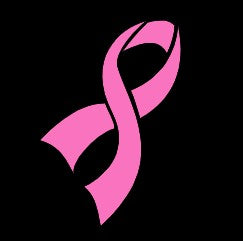 Small Logos:  Awareness Ribbon - Bubble Gum Pink