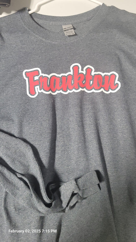 Pre-Printed: Frankton Long Sleeve - Script adult xl