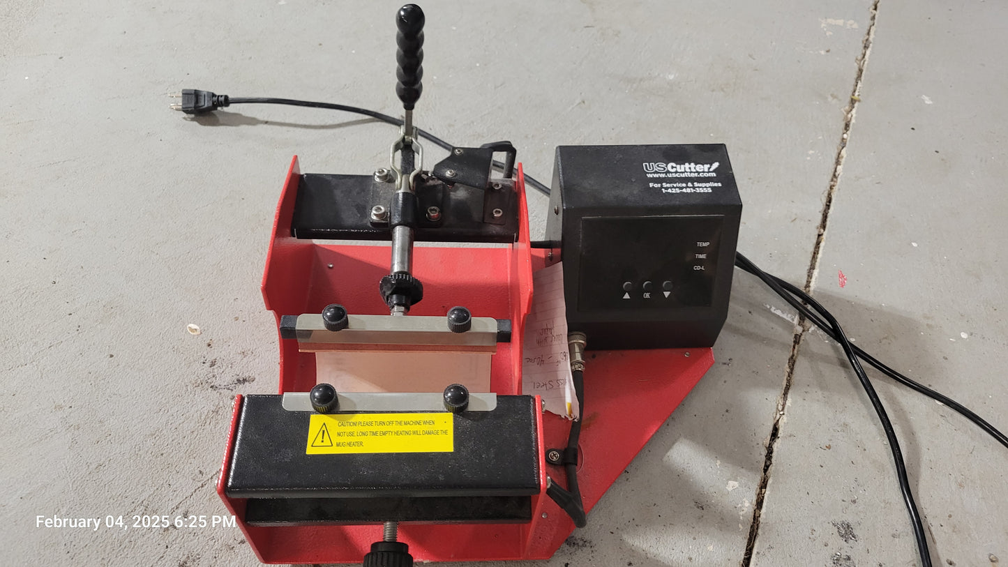 Equipment: Mug press -Used