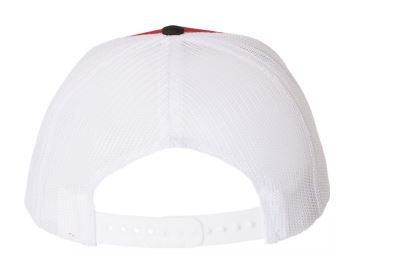 Hat: Richardson Hat -Red, White, Black