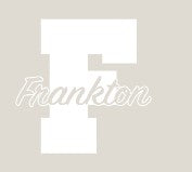 Small Logos: Block F w/Frankton - White