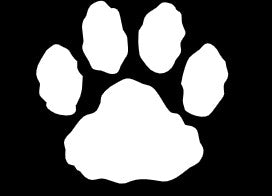 Small Logos:  Paw - White