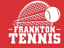 Small Logos: Frankton Tennis - White