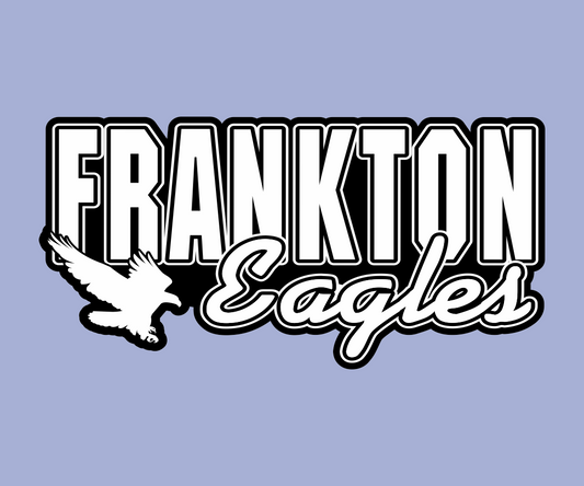 Vinyl Decals - Frankton Eagles 2.5" Long