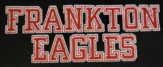 Frankton Eagles - Faded (Red & White)