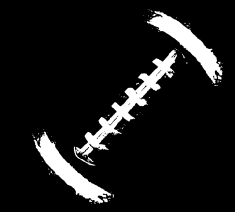 Football - Outline (Black & White)