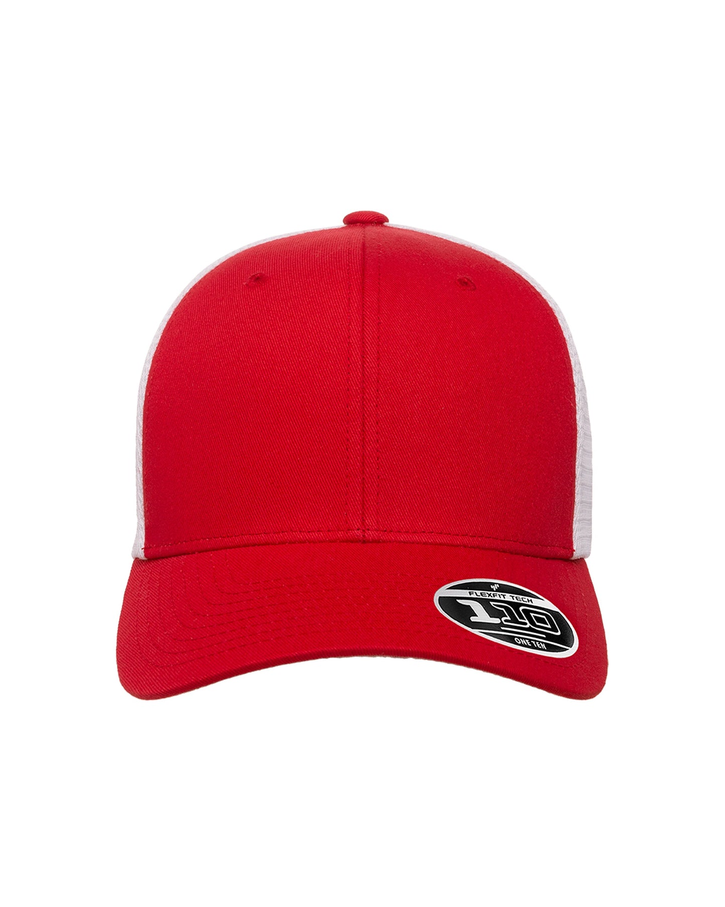 Hat: Flexfit 110MT - Red & White