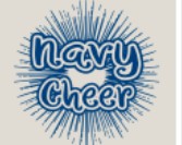 M: Cheer - (Glitter) Navy