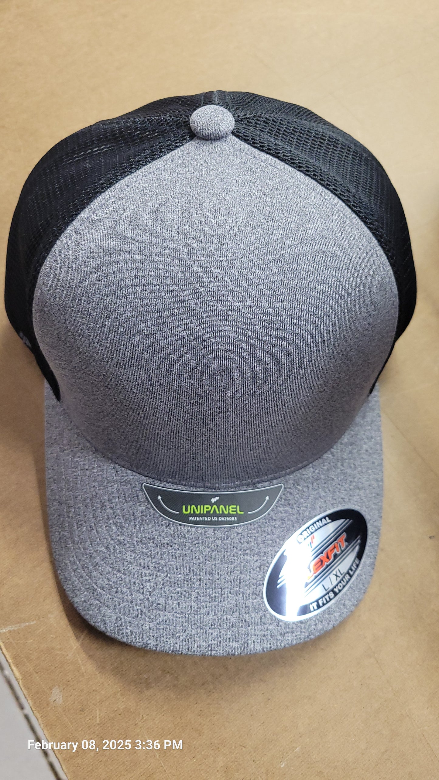 Hat: Unipanel - Flexfit 5511UP Melange Cap